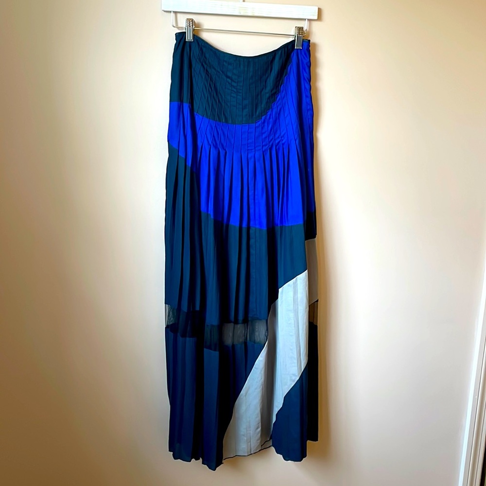 BCBG Runway Pleated Maxi Skirt